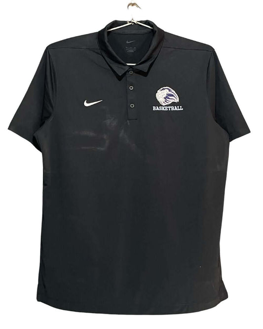 Nike Black Sport Polo T Shirt For Men XXL | Preloved Labels
