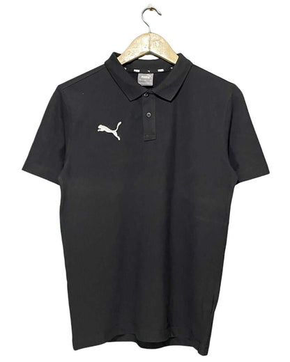 Puma Black Cotton Polo T Shirt For Men M | Preloved Labels