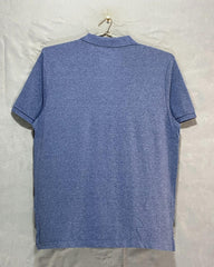 Old Navy Blue Cotton Polo T Shirt For Men X Large | Preloved Labels