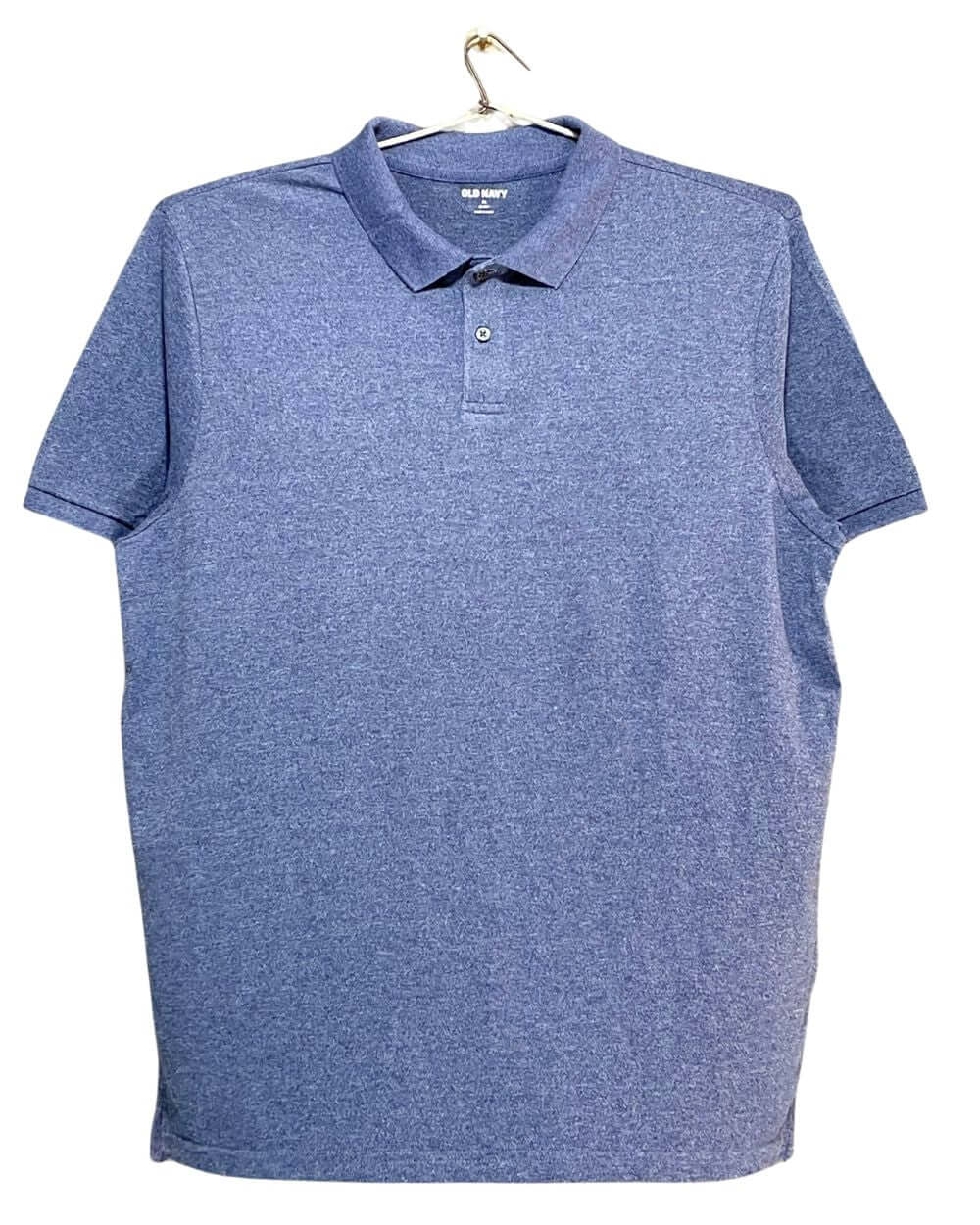 Old Navy Blue Cotton Polo T Shirt For Men X Large | Preloved Labels