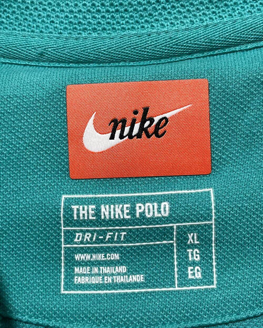 Nike Green Cotton Polo T Shirt For Men XX Large | Preloved Labels