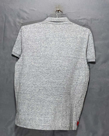 American Eagle Gray Cotton Polo T Shirt For Men X Large | Preloved Labels