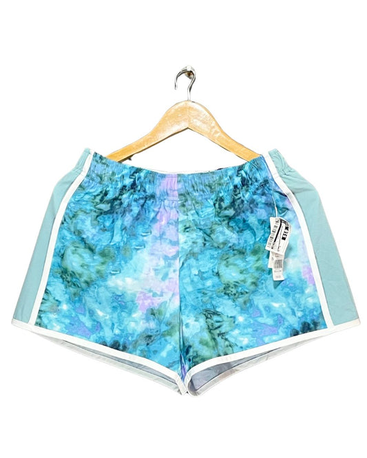 Zelos Blue Parachute Short For Women L | ThriftHub.pk