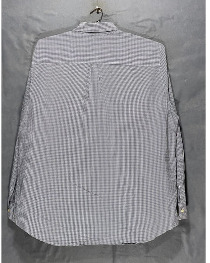 Chaps Gray Cotton Shirt For Men X Large | Preloved Labels