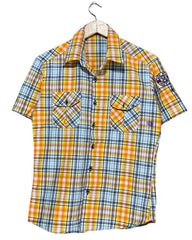 kummenis Multi Cotton Shirt For Men Small | Preloved Labels