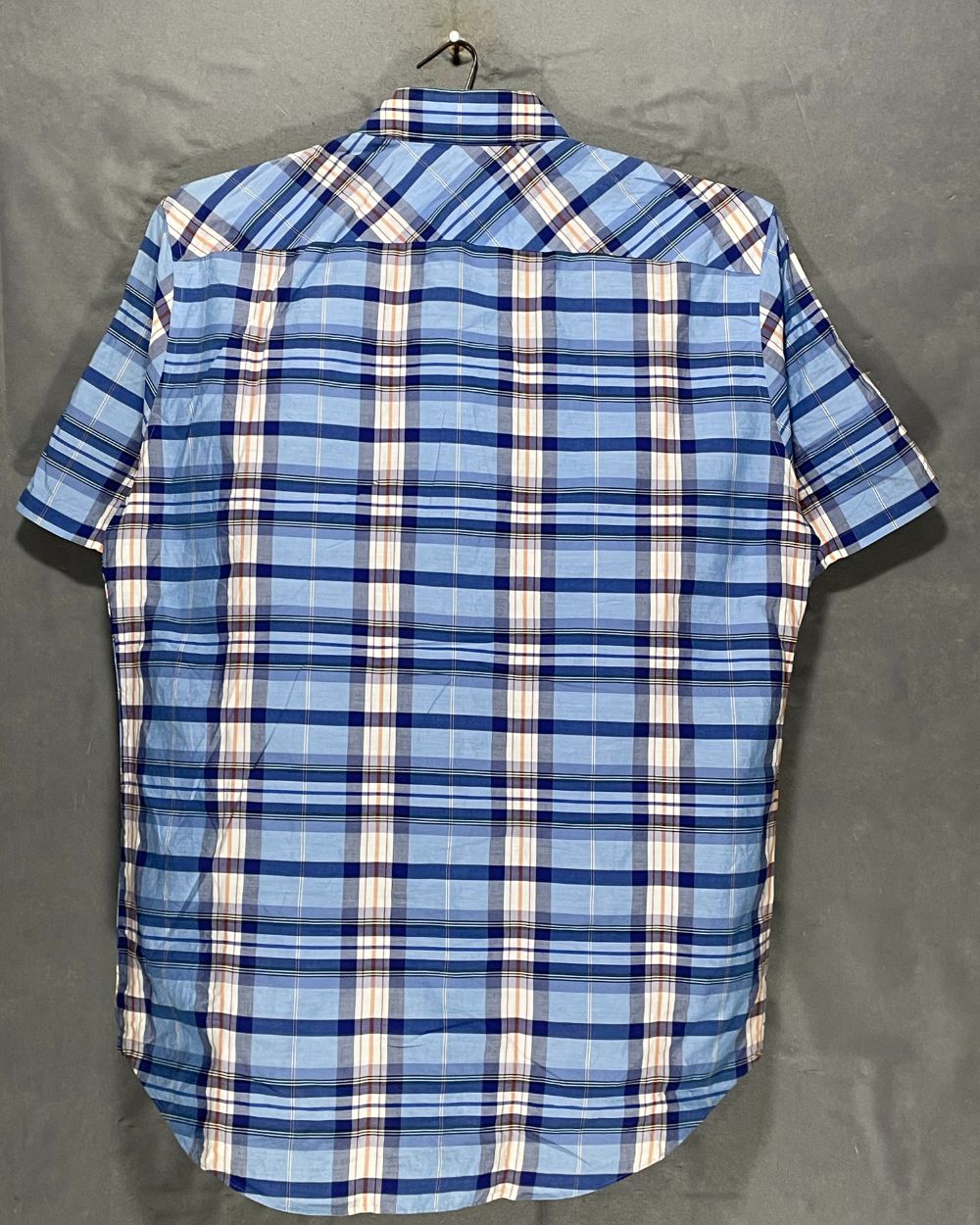 Zachary Prell Blue Cotton Shirt For Men X Large | Preloved Labels