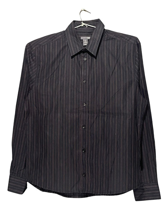 H&M Black Cotton Shirt For Men Large | Preloved Labels