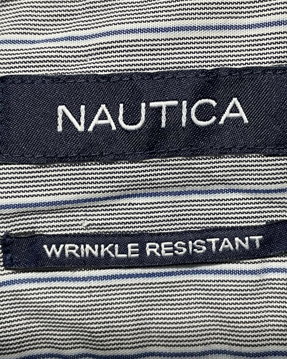 Nautica Gray Cotton Shirt For Men Large | Preloved Labels