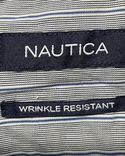 Nautica Gray Cotton Shirt For Men Large | Preloved Labels