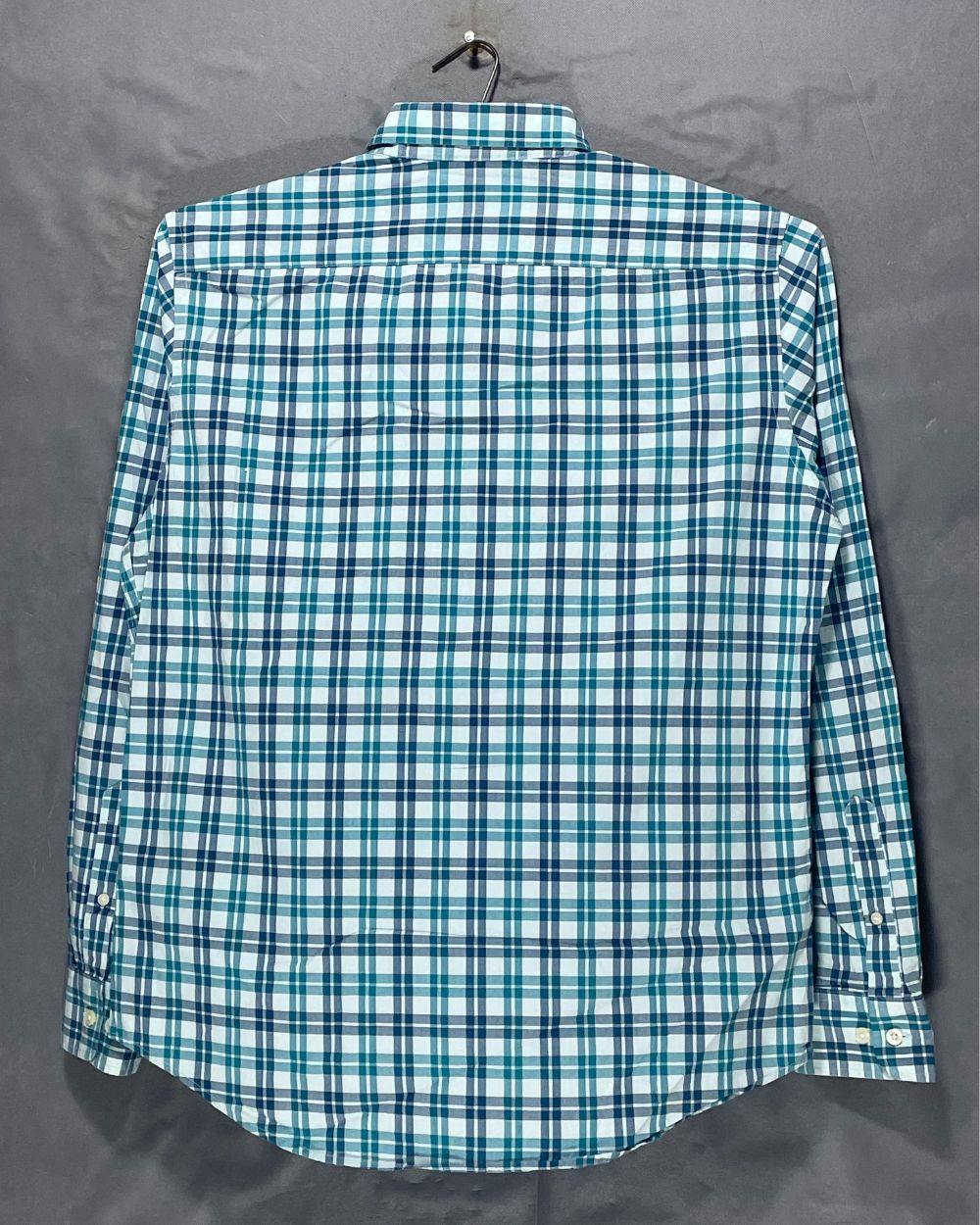 Banana Republic Green Cotton Shirt For Men Medium | Preloved Labels