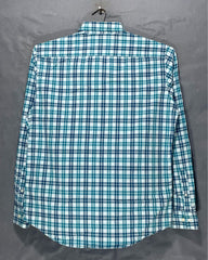 Banana Republic Green Cotton Shirt For Men Medium | Preloved Labels