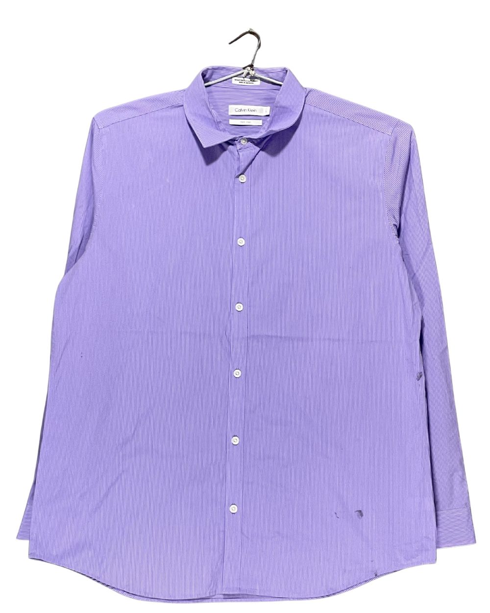 Calvin Klein Purple Cotton Shirt For Men Large | Preloved Labels