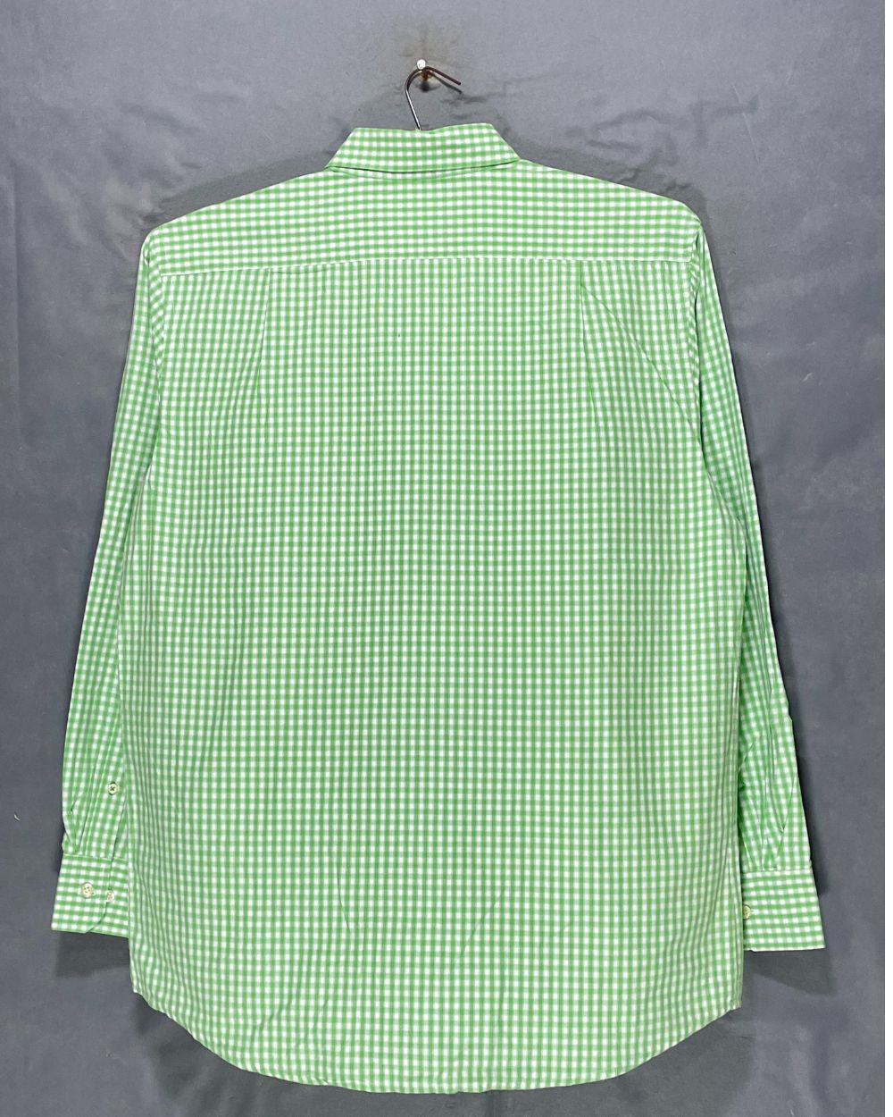 Izod Green Cotton Shirt For Men Large | Preloved Labels