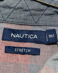 Nautica Pink Cotton Shirt For Men Large | Preloved Labels