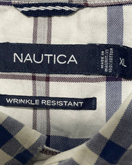 Nautica Gray Cotton Shirt For Men X Large | Preloved Labels