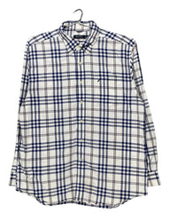 Nautica Gray Cotton Shirt For Men X Large | Preloved Labels