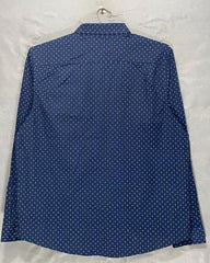 George Blue Cotton Shirt For Men X Large | Preloved Labels