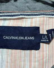 Calvin klein Pitch Cotton Shirt For Men Small | Preloved Labels