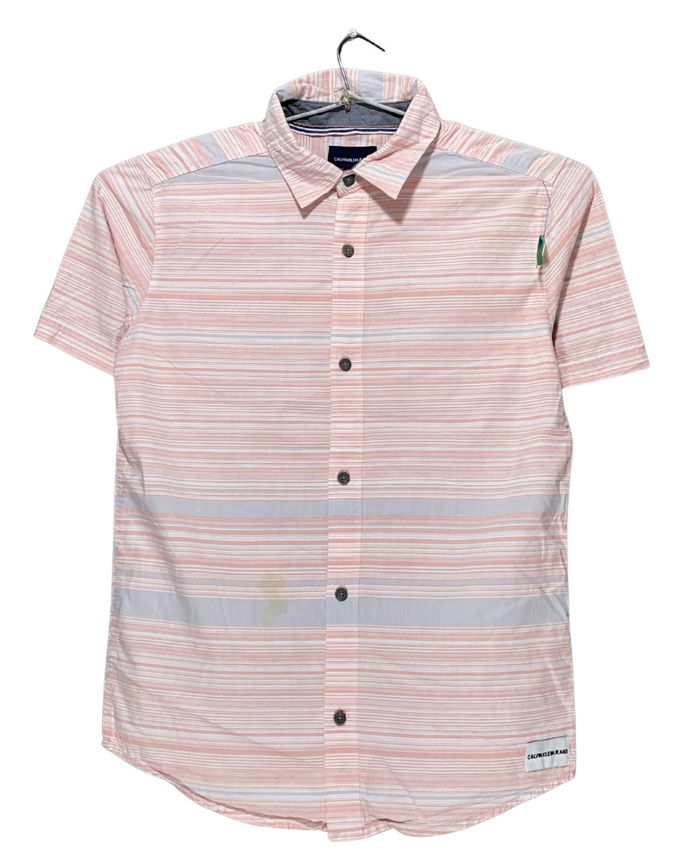 Calvin klein Pitch Cotton Shirt For Men Small | Preloved Labels