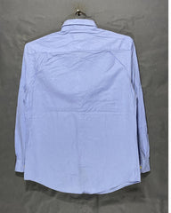 Calvin klein Blue Cotton Shirt For Men X Large | Preloved Labels