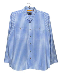 Orvis Blue Cotton Shirt For Men X Large | Preloved Labels