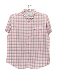 Calvin Klein Pink Cotton Shirt For Men Large | Preloved Labels