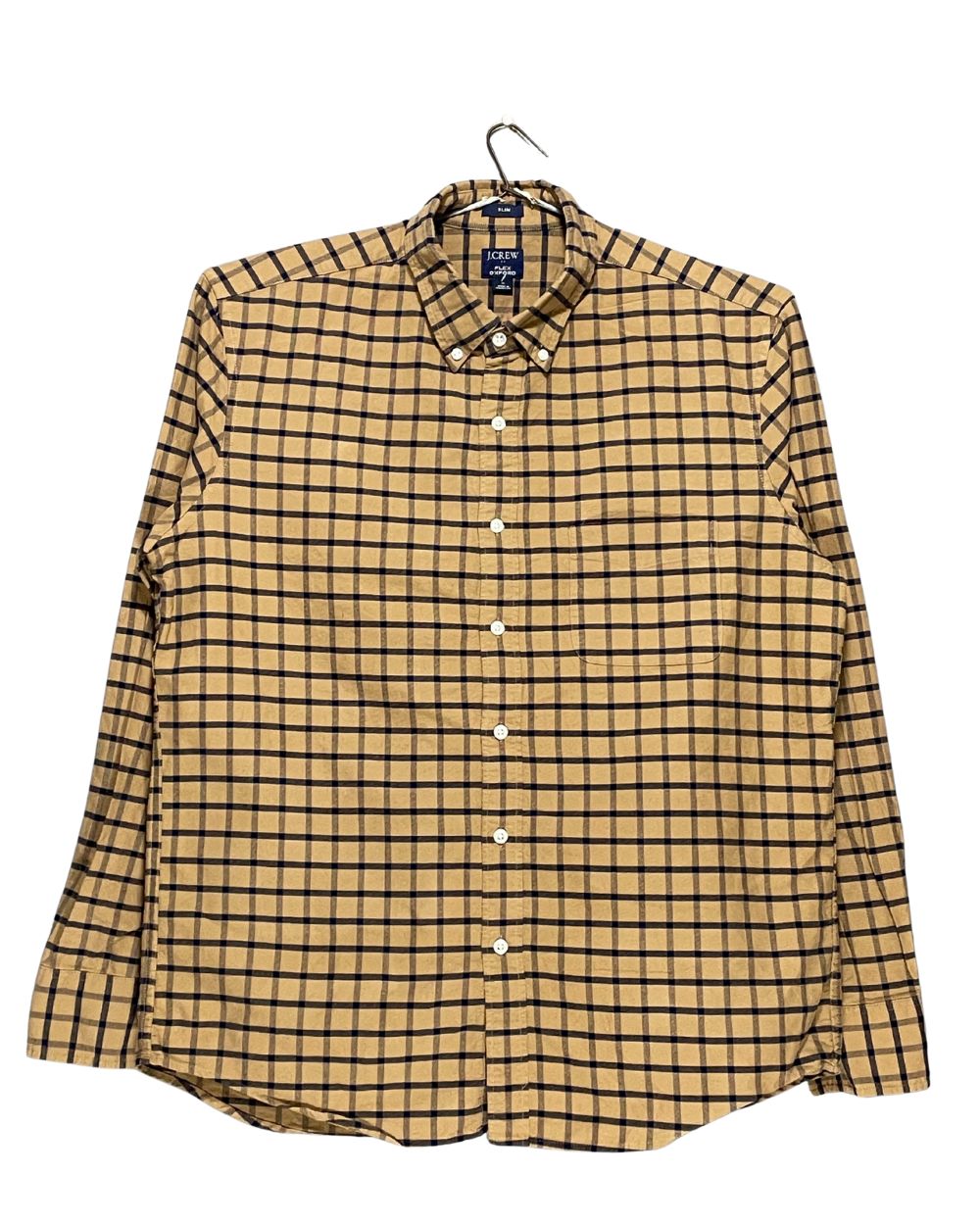 j.Crew Brown Cotton Shirt For Men Large | Preloved Labels