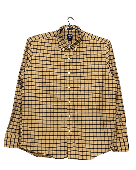 j.Crew Brown Cotton Shirt For Men Large | Preloved Labels