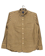j.Crew Brown Cotton Shirt For Men Large | Preloved Labels