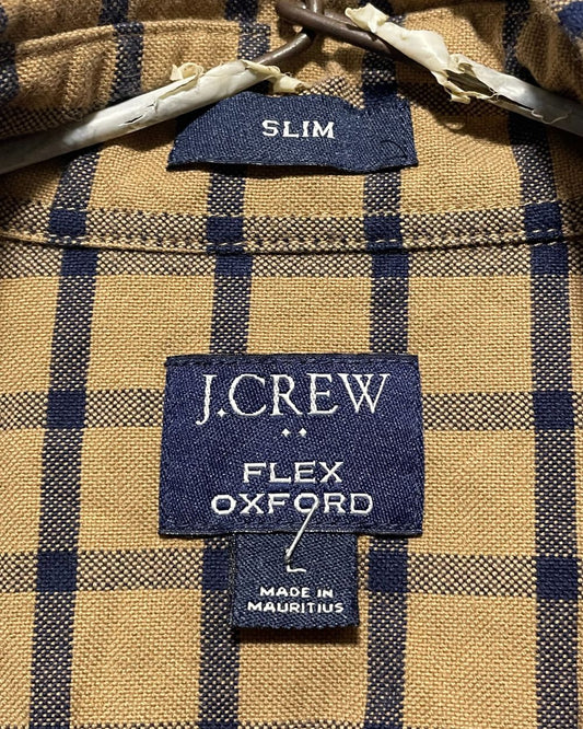j.Crew Brown Cotton Shirt For Men Large | Preloved Labels
