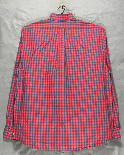Brooks Brothers Red Cotton Shirt For Men Large | Preloved Labels