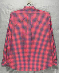 Brooks Brothers Red Cotton Shirt For Men Large | Preloved Labels