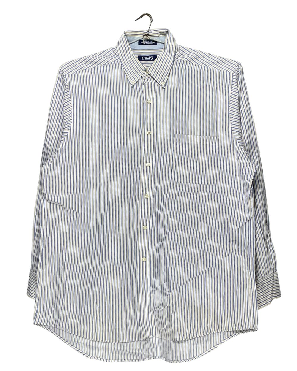 Chaps White Cotton Shirt For Men Large | Preloved Labels