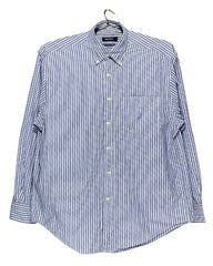 Nautica Blue Cotton Shirt For Men X Large | Preloved Labels