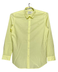 Calvin Klein Yellow Cotton Shirt For Men Small | Preloved Labels