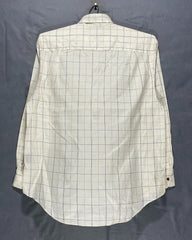 Nautica Off White Cotton Shirt For Men Large | Preloved Labels