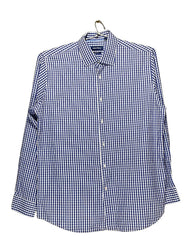 Nautica Blue Cotton Shirt For Men Large | Preloved Labels