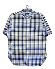 Nautica Blue Cotton Shirt For Men XX Large | Preloved Labels
