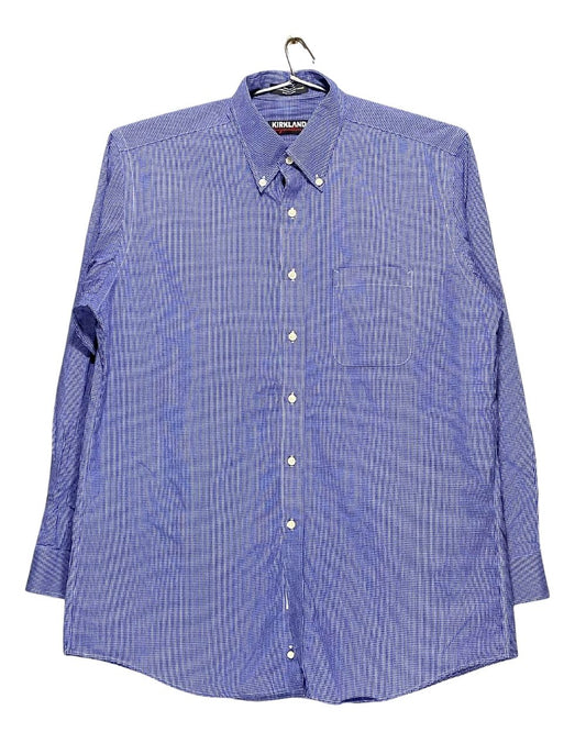 Kirkland Brown Cotton Shirt For Men X Large | Preloved Labels