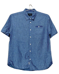 Blumind Blue Cotton Shirt For Men Large | Preloved Labels