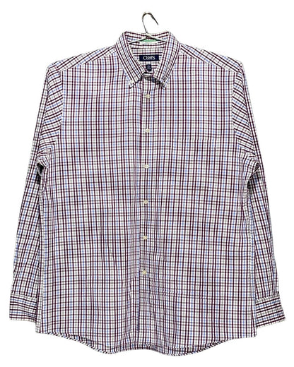 Chaps Multi Cotton Shirt For Men Large