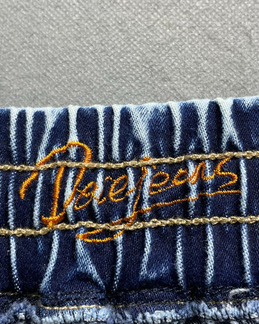 Doc Jeans Blue Cargo For Men 3X Large