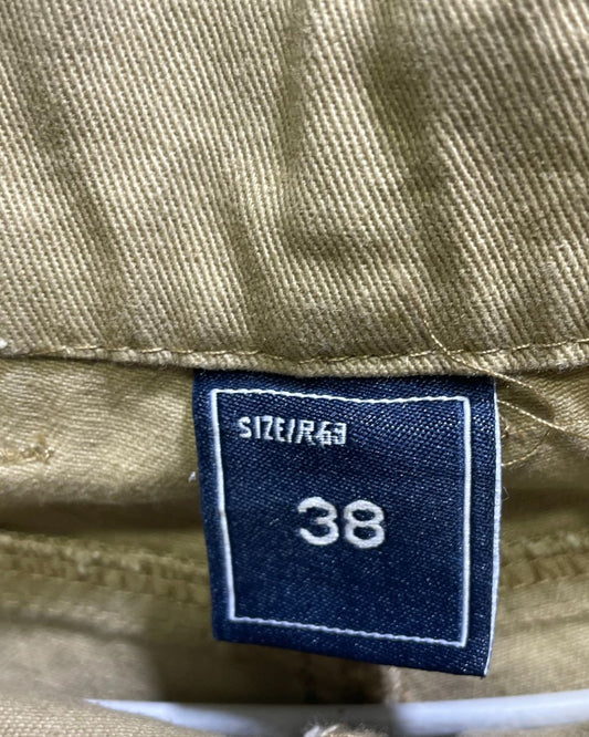 Thrift Hub Khaki Cargo Pants For Men XX Large