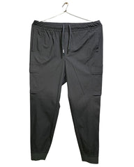 VRST Black Cotton For Men Cargo Pant L