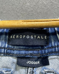 Aeropostale Blue Cotton For Men Cargo Pant L