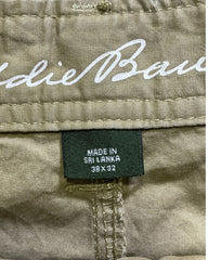 Eddie Bauer Khaki  Cotton For Men Cargo Pant X Large