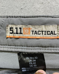 5.11 Tactical Gray Cotton For Men Cargo Pant Medium