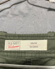 Old Navy Green Cotton For Men Cargo Pant L