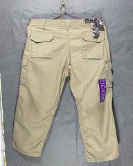 Woodland  Black Cotton For Men Cargo Pant XX Large