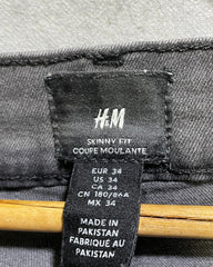 H&M  Black Jeans For Men M